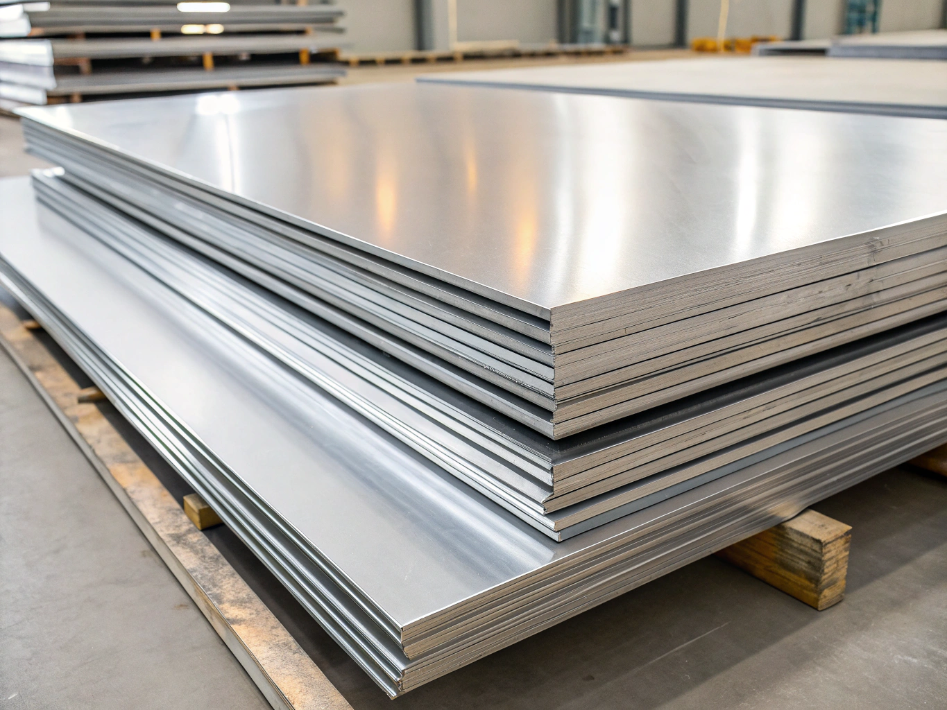 Industrial steel and aluminum packaging components